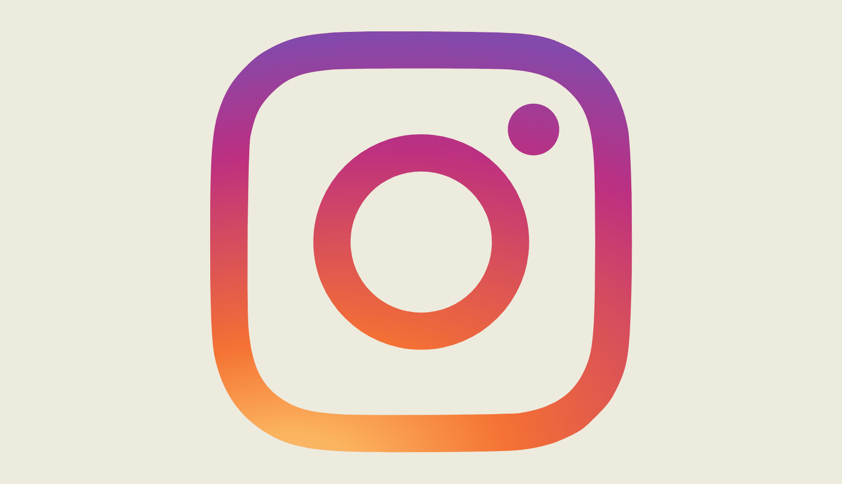 Instagram logo på Addes website