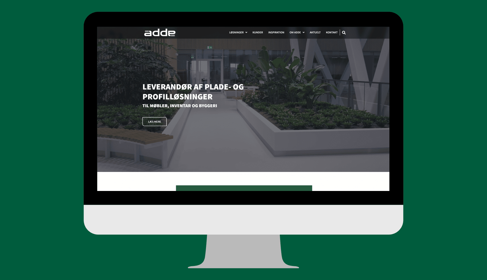 Ny hjemmeside for Adde